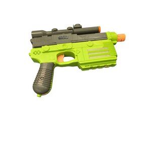 Nerf Star Wars Glowstrike Tobias Beckett Han Solo Blaster Green Lights Up
